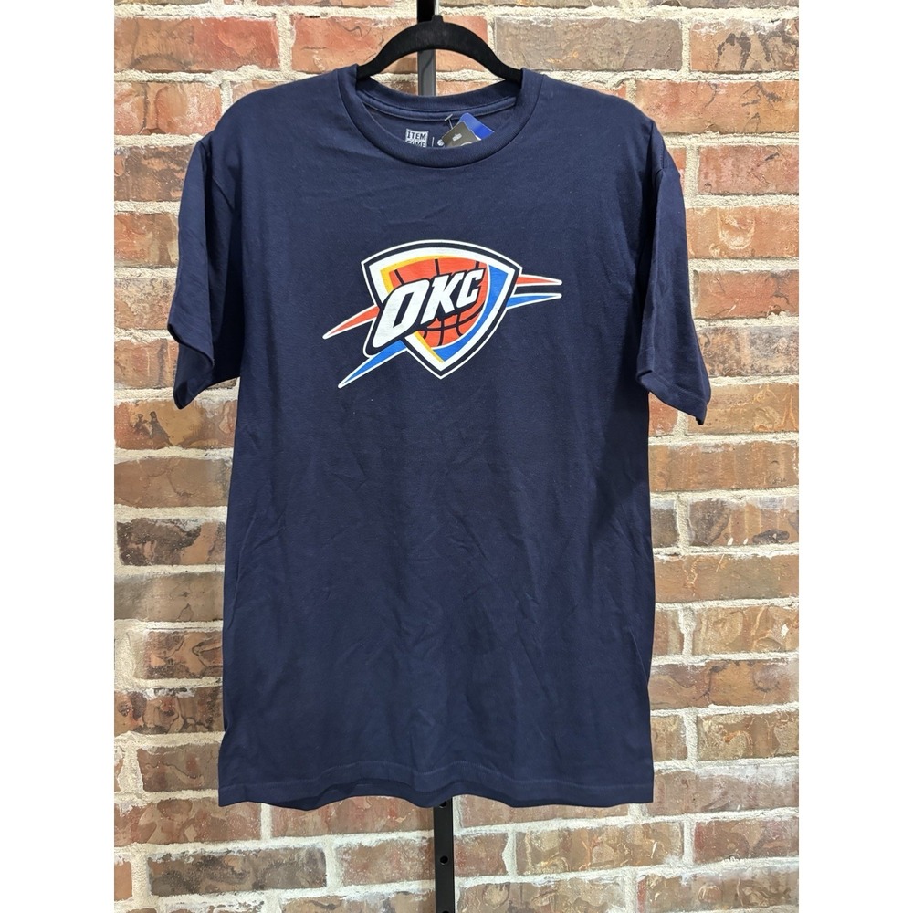 NWT NBA OKC Thunder Shirt, Tre Mann #23 Shirt, Men's Medium, Thunder Gear, Blue